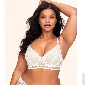 ADORE ME Cream / Off White TATUM Unlined Full Coverage Underwire Bra 38H